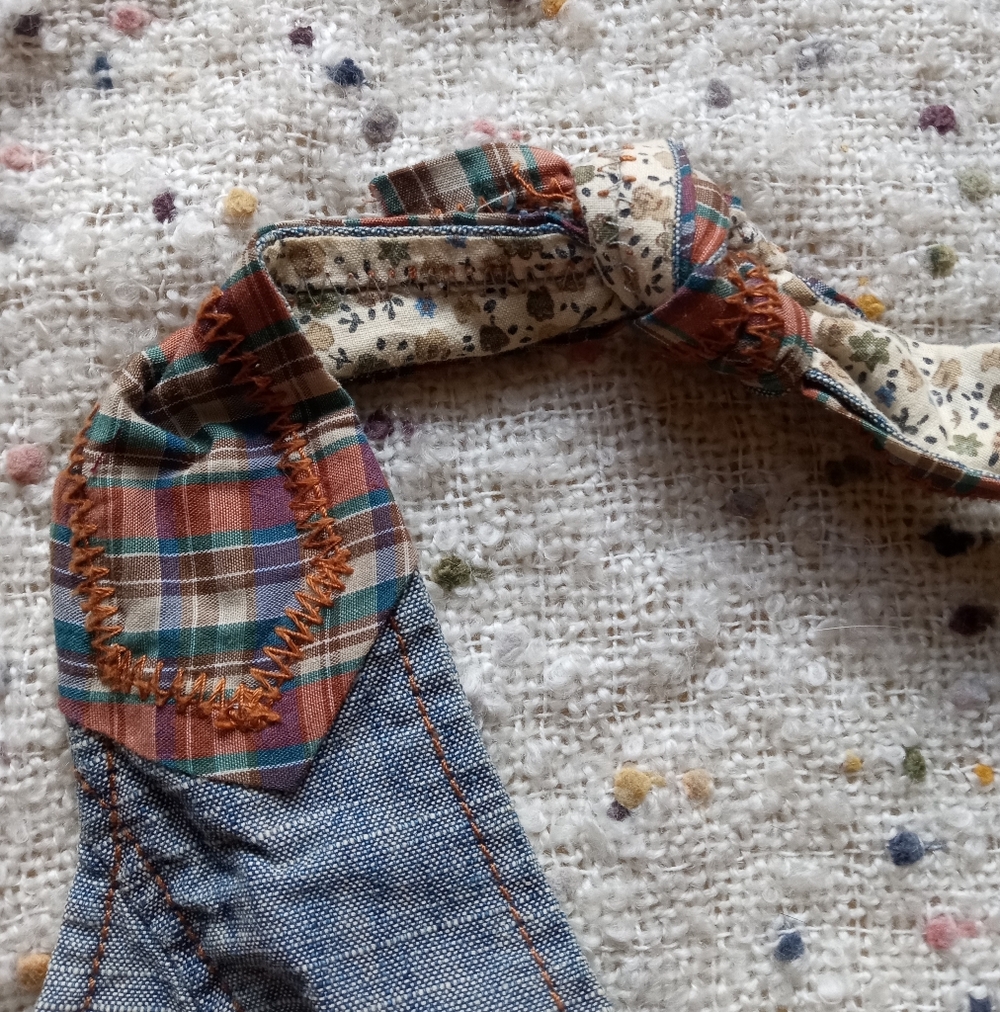 Free People Halter Neck Denim Vest Top - Picture 5 of 16